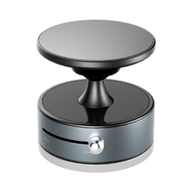 Magnetic Vacuum Phone holder ,foldable and portable design,strong magnet,suitable for smooth surfaces,Multi-Scene Use:_Rotating version-black