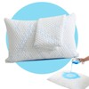Pillow Protectors (2 Pack) Queen, Waterproof Pillowcase with Zipper, Breathable,