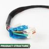 LQI Junction Block Connector with Aux Switches Wires Compatible with