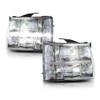 ALLGOOD LED DRL Headlight Assembly Front Headlamp Compatible with 2007-2013