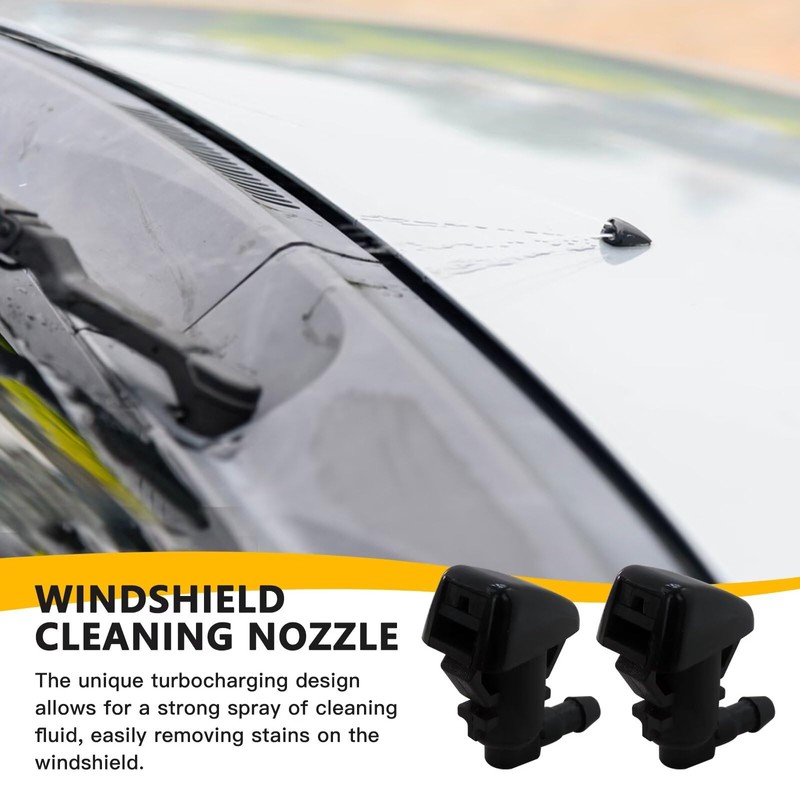 New Windshield Washer Nozzle Front Replacement 55157323AA, 55157352AA Fit for