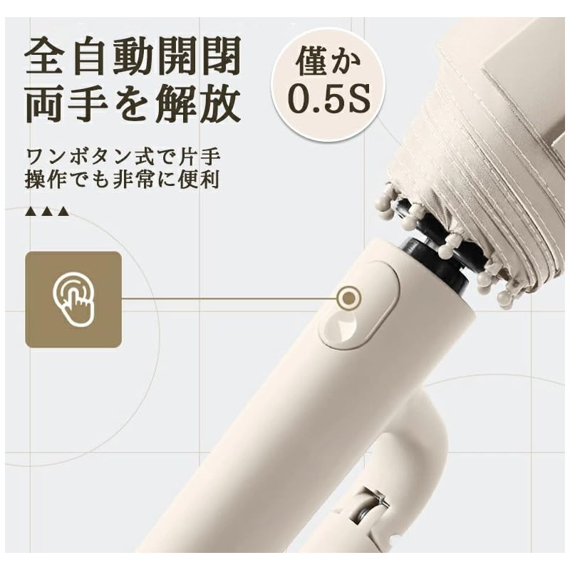 Automatic Open and Close Folding Umbrella, One-touch Folding Umbrella, Includes