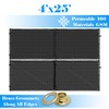 AwnPro Privacy Fence Screens Black 4' x 50' Sun Block