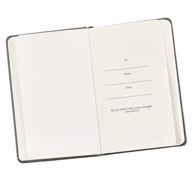 Be Strong Mini Hardcover Pocket Size LuxLeather Notebook with Elastic
