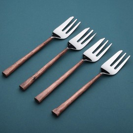 INOX ARTISANS Sundance Pastry Forks 4 Pc. Set