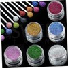 Mikinona DIY Nail 45 Nail Glitter Powder for Home Professional