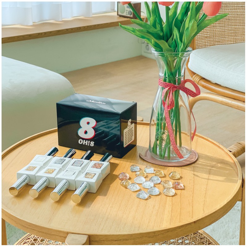 motive Mostive Opal OH8 Glitter Gel 8-piece set / 모스티브