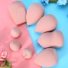 MAANGE 8pcs Sponge Makeup Blender Wet Dry Dual Use Cosmetic