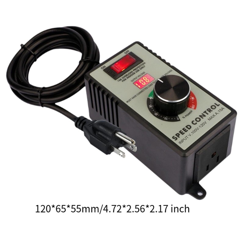 amleso Motor Speed Controller Fan Speed Adjustment Power Tool Speed