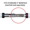 Replacement Flo-Thru Hot Tub Spa Heater Element: 5.5kW or 4kW