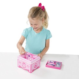 Melissa & Doug Created by Me! Jewelry Box Wooden Craft Kit