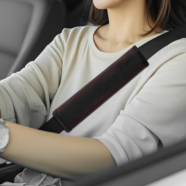 HQRNYP 2PCS Car Seat Belt Cover, Car Seat Strap Pads,