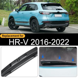 GARDIMU Replacement for Honda HR-V 2016-2022 Rear Windshield Wiper Blade and Arm Assembly-Car Back Window Wiper Blade and Arm Assembly