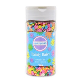 Mystic Sprinkles Spring Sprinkle Mixes (Dainty Daisy Confetti Mix 2.6oz)