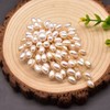 European and American Vintage Style Hand-Woven Natural Pearl Brooch for Women