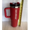 Snap-on Huddy 30 oz Tumbler - Red/Silver