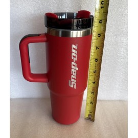 Snap-on Huddy 30 oz Tumbler - Red/Silver