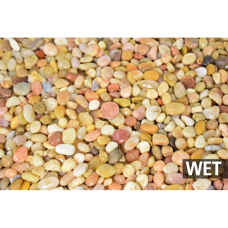 Generic 30 Lbs. Large Salmon Bay Pebbles for Bonsai Tree,