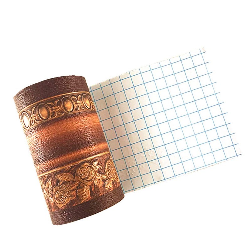 Yija 3D Wood Grain Self Adhesive Peel and Stick Waterproof