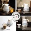 Nikao Home Foldable Electric Kettle Plus Milk Frother and Foldable