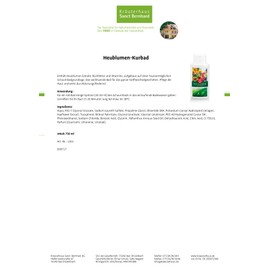 Sanct Bernhard Hay Flower Spa 750 ml