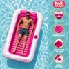 Poolsider Inflatable Tanning Pool Lounger |Large Inflatable Tanning Bed for