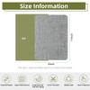 ZESION 2Pcs Self-Adhesive Linen Fabric Patches, Quick Repair for Sofas,