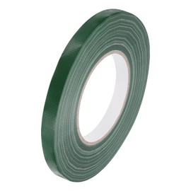 sourcing map Colorful Craft Gaffers Tape Rolls Green 1/2" X 60 Yards Matte Gaffers DIY Photo Albums for Gifts Decoration Backdrop Cables Floor Taping 1 Pcs