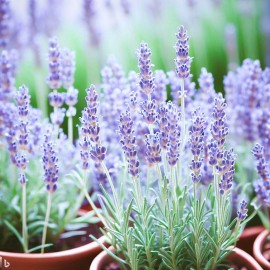 MySeeds.Co Lavender, Italian (Lavandula angustifolia) Herb Seeds, Fragrant Blooms - 0.5 oz (~ 12500 Seeds)