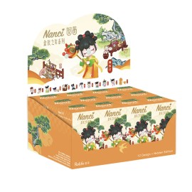 Robotime Rolife US Warehouse Vinyl Toy Action Figure Dolls Nanci Character Model Blind BoxColor: ZJXX, Size: 65x65x115 mm