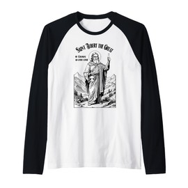 Chemistry Chemist Patron Saint Albert The Great Chemists Raglan Baseball Tee