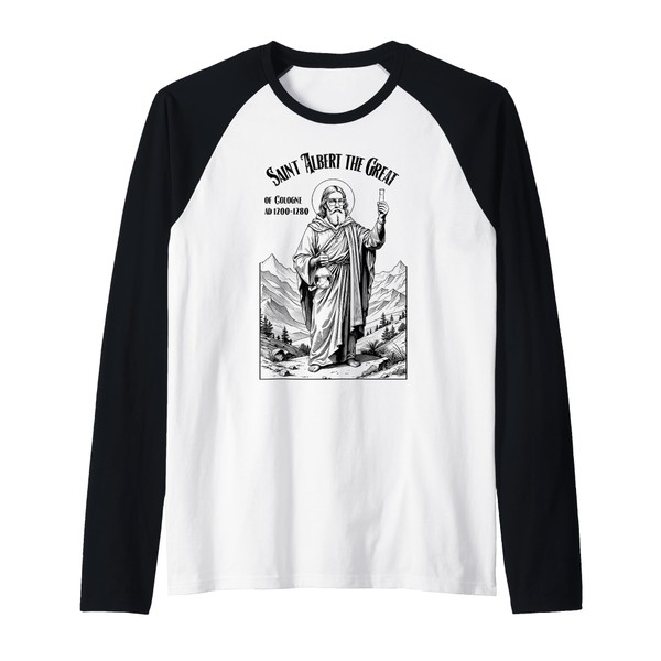 Chemistry Chemist Patron Saint Albert The Great Chemists Raglan Baseball
