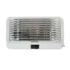 Arcon 18104 12V Universal Porch/Utility Light with Clear Lens, White