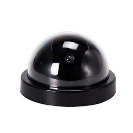 ETOPARS Black Dome Fake Dummy Security CCTV Camera Waterproof IR LED Flashing Red Light Outdoor Indoor Surveillance