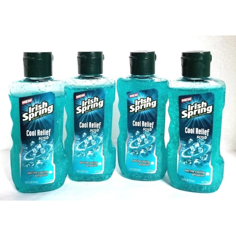 Irish Spring 4 pack IRISH SPRING Body Wash COOL RELIEF