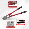HOUSERAN Bolt Cutter 14 inch, Bolt Cutter with Comfort Handle