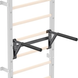Lifeswell Dip Bar Attachment for Swedish Ladder, Non-Slip Adjustable Grip Handles, Dip Station for Strength Training, 250 lbs Capacity