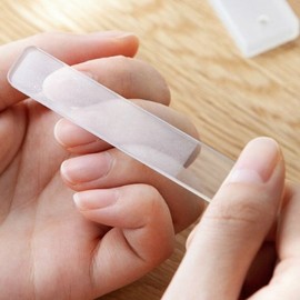 Clear nail file, nail file, nail care, nail management, toenails, nail trimming / 투명 네일파일 네일화일 네일케어 손톱관리 발톱 손톱 정리