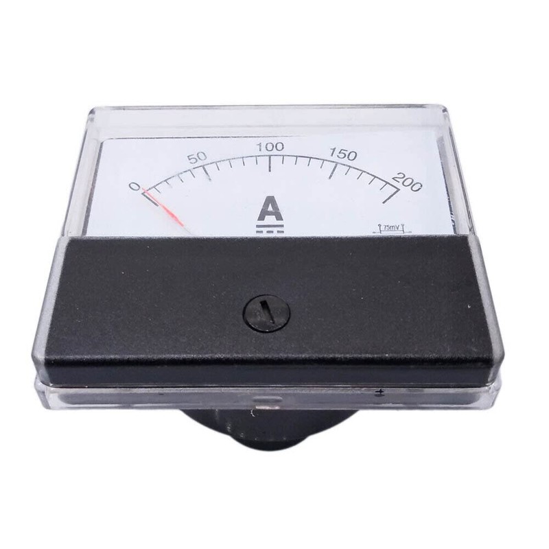 Analog Panel AMP Current Ammeter Meter Gauge DH-670 0-200A DC