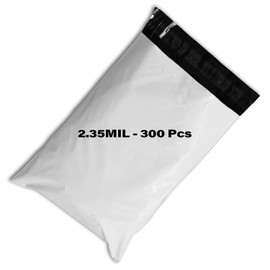 300 Count 9x12 Poly Bag 2.35MIL Mailer Envelopes Shipping Bags, Self Adhesive, Waterproof, and Tear-Proof Postage Poly-envelopes, Privacy Shielded