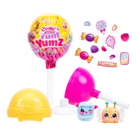 Cookez Makery Yum Yumz, 2 divertenti giocattoli di peluche a sorpresa profumati in un Lolli, oltre 30 simpatici animali di peluche da collezione – frequenti, rari, ultraselten & Limited Edition