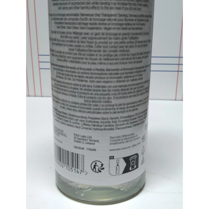 Tan-Luxe The Water Hydrating Self-Tan Water Medium/Dark 6.76 oz, 200