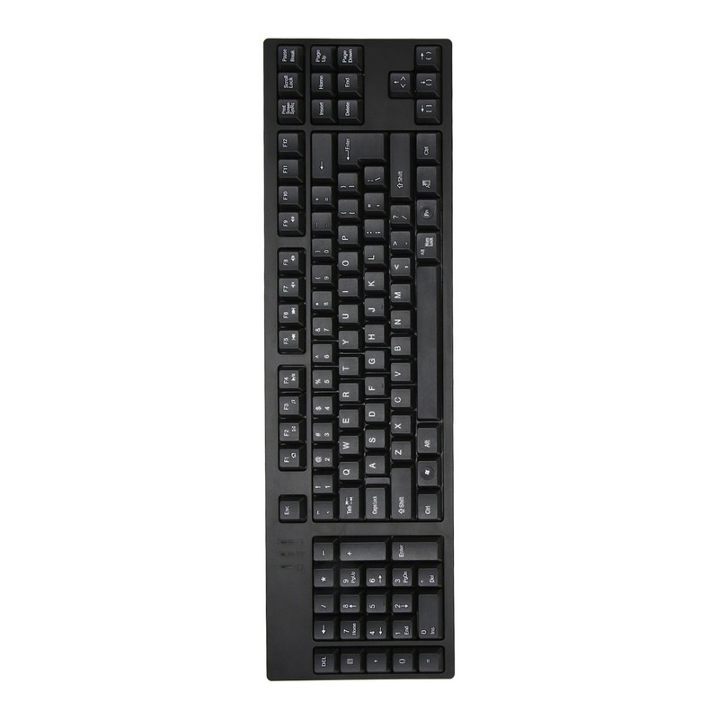109 Key Left Hand Keyboard USB Wired 2 HUB Keyboard