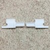 ULEIVA 1 Pair of End Piece White Roller Blind Replacement