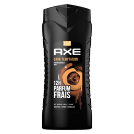 Axe 5 in 1 Dark Temptation Gourmand Moisturising Shower Gel for Men 24H 87% Natural Origin Ingredients - 400ml