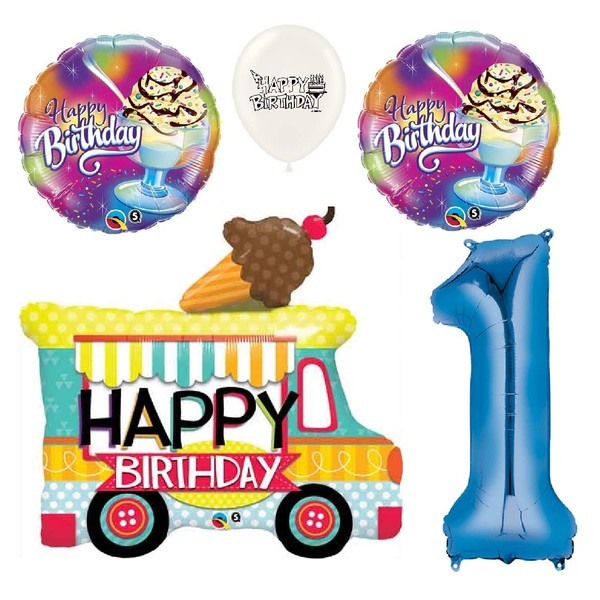 Ultimate Ice Cream Truck and Sundae Party Event Decorations Bouquet