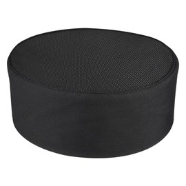 Duogoo Chef Hat Adult Adjustable Baker Kitchen Cooking Cap with Breathable Mesh Top, Black