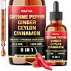 8-in-1 Cayenne Pepper Liquid Drops – Herbal Blend with Ginger,