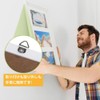 PrimeBlis Triangle Hanging Can, Wall Hanging Hooks, Set of 100,