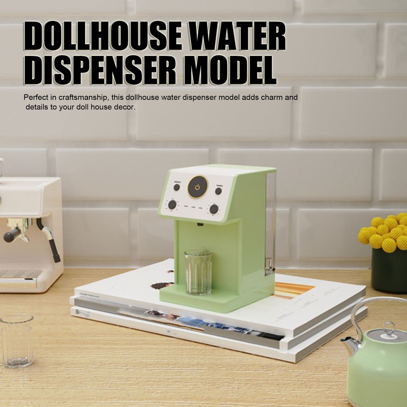 Dollhouse Water Dispenser Model Multipurpose Miniature Water Dispenser Toy for